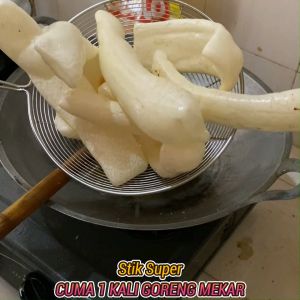 Rambak Kulit Sapi Mentah Stik Super langsung goreng tanpa jemur - Stik 500gr