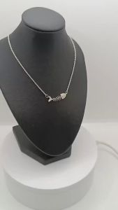 Kalung Titanium Wanita Terbaru Liontin Ikan