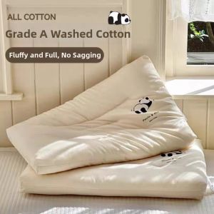 Gối Dễ Chăm Sóc Bằng Cotton Mềm Độ Cao Thấp Giúp Ngủ