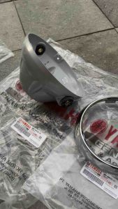 Batok dan ring lampu scorpio dan rx king asli original yamaha