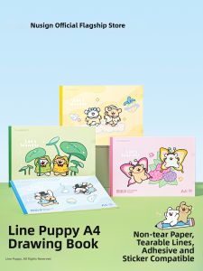 Nusign | Anti-Leak Sketch Drawing Book For Kids