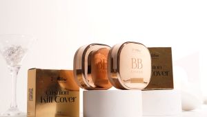 Jglow Skincare BB Cushion Kill Cover Perfect Coverage Menutupi Noda HItam dan  Membuat Make up Tahan Lama