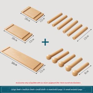ZUNYU | Wall Mounted Storage Shelf Wooden