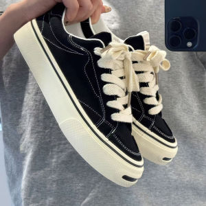 Red Low-Top Mens Fashionable Youthful Trendy Korean Versatile College Laced Retro Classic Hong Kong Style Casual Board Shoes