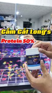 Cám Cát Long’s FAT Thức ăn cho cá guppy betta và các loài cá cảnh khác (Hủ 100gram)