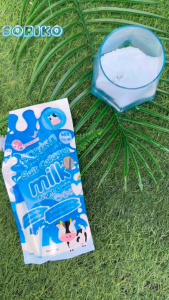 SORIKO Perfume Salt Spa Milk Scrub 250g – Gluta Milk & Collagen Milk Whitening Body Scrub Deep Cleansing & Exfoliating Formula Helps Remove Dead Skin Cells Moisturize & Brighten Skin Leaving It Smooth Soft Fresh & Radiant After Every Use