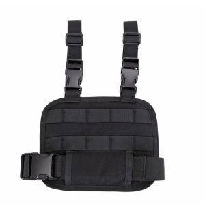 Tactical Drop Leg Platform Hunting Thigh MOLLE Rig with Adjustable Belt & Thigh Straps Hunting Accessories for Universal Holster