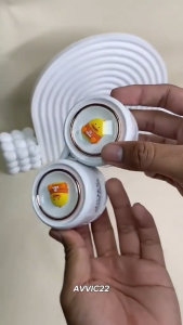 Avvic DQ210A Kipas Angin Leher Portable Hanging Neck Fan Rechargeable Foldable Air Cooling Fan