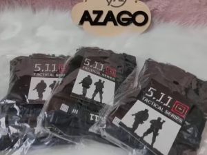 Găng tay đạp xe Găng tay Hở Ngón 5.11 màu  (Đen) - AZAGO