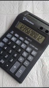 Kalkulator Dua Layar 8512 - Kalkulator 12 Digit - Dual Display - Kalkulator Meja Dagang Pasar