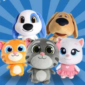 Boneka Talking Tom Cat & Teman-Teman: Boneka Premium 25 cm untuk Hiburan