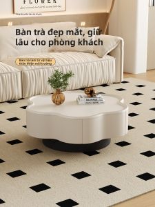 YIYOU | Storage Function Minimalist Creative Cream Style Living Room Coffee Table