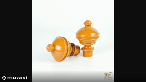 หัวปิดราง หัวรางผ้าม่าน (หัวกลม จุก สีดํา) หัวปิดราง ใช้กับรางขนาด 26 มม.