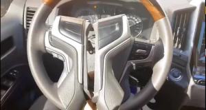 Multifunction Steering Wheel Control Switch Phone Volume Mode Buttons For Toyota Land Cruiser 2012-2017