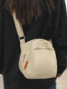 Lightweight Nylon Shell Bag Casual Canvas Crossbody Bag Womens Single Shoulder Sling Bag Fashionable New Style 2025