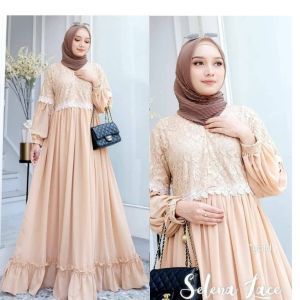 Gamis Kondangan Polos & Baju Muslim Modern SELENA LACE: Tips Memilih dan Menggunakan