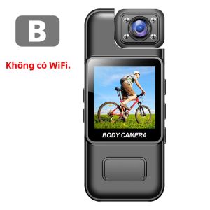 Camera Mini WiFi Ultra HD 4K Máy Ghi Video Kỹ Thuật Số Cầm Tay Có Tầm Nhìn Ban Đêm Hồng Ngoại Cảnh Sát BodyCam Thể Thao DV Máy Quay Phim Cưỡi Ngựa