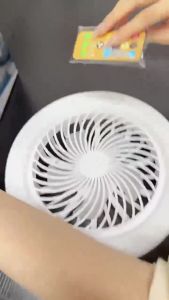 【SG Stock】Ceiling Light With Fan-Ceiling Fan 30w Enhanced Power Suspension With Lights Fan With Light Ceiling Fan With Light