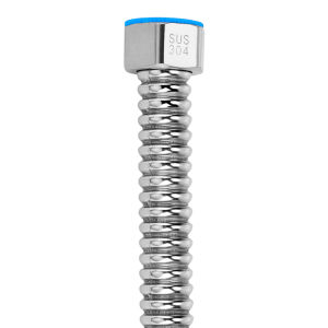 Anti-Explosion 304 Stainless Steel Flexible Hose for Cold and Hot Water 1/2 Inch