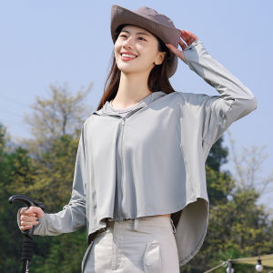 MiiOW | Áo chống nắng Ice Silk MiiOW dành cho nữ mùa hè 2024 Áo khoác ngoài mỏng thoáng khí chống tia UV Áo khoác ngoài thường ngày