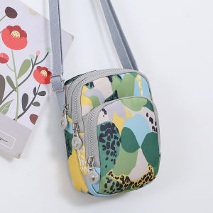 กระเป๋าสะพายข้างผ้าอ็อกซ์ฟอร์ดแบบสะพายข้างสำหรับโทรศัพท์มือถือ กระเป๋าสะพายข้างผ้าใบขนาดเล็กแบบใหม่ กระเป๋าสะพายข้างแบบสะพายข้างแบบยูนิเซ็กซ์