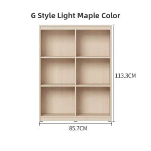 Hanssem | Nordic Style Real Wood Children Bookshelf Toy Storage Shelf