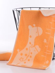 Soft Cartoon Cotton Towel for Children 3pcs