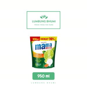 MAMA LEMON Sabun Cuci Piring 950 ml 1 Pcs - Lumbung Bhumi
