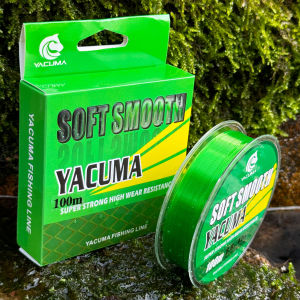 Dây Câu Cá YACUMA 100M/109YDS Cao Cấp Sợi Đơn Phủ Fluorocarbon Chất Liệu Nylon Bền Chắc Dùng Cho Câu Cá Nước Ngọt & Cá Mú Cá Chép.