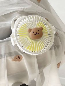 Portable Mini Fan for Baby Stroller Office Desktop Silent Electric Fan Child-Carrying Tool Fresh Style from Mainland China