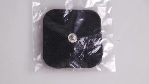 10/20Pcs Self Adhesive Electrode Patch 5x5cm Replacement Black Electrodes Pads for TENS Pulse Massager EMS Muscle Stimulator