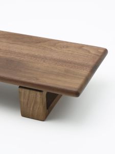 Black Walnut Solid Wood Computer Monitor Riser Office Keyboard Stand Desktop Elevation Storage Base Computer Accessories