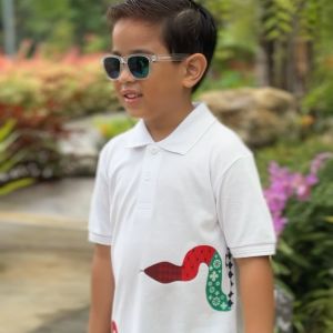 CNY 2025 Kids Polo T-Shirt 3-14 Years |The Perfect Mix of Style & Comfort UniqueOS09