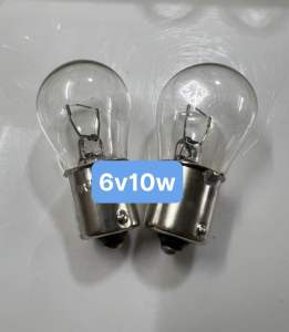 ( Combo 2 bóng ) Bóng đèn xe 6V10W - 6V15W - 6V21W