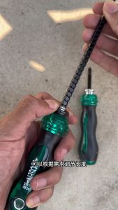 Tuốc nơ vít tô vít Bộ tua vít 2 đầu (+ và -) (3inch 5inch 6inch) - có từ tính có chốt đảo chiều Chính hãng Tuosen