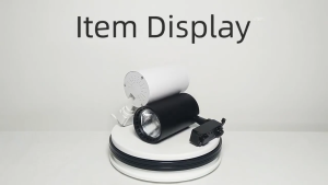 CANMEIJIA Tricolor LED Track Light Set 12/20/30/40/50W Track Lamp Spotlight 3/4pcs COB Rail Ceiling Lighting for Store Living Room Spot Lights