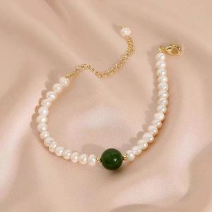 【Gift Day】Classic Opal Pearl Beads Bracelet for Women Elegant Vintage Luck Pearl Beaded Bracelets Jewelry