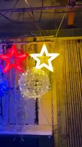 Đèn led Ngôi Sao 30cm chống bụi chống nước