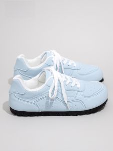 Warrior | รองเท้าผ้าใบสไตล์เกาหลีแบบบางสีน้ำทรายสำหรับผู้หญิงในฤดูใบไม้ผลิและฤดูใบไม้ร่วง รองเท้าผ้าใบแบบอเนกประสงค์น้ำหนักเบาสำหรับผู้หญิง