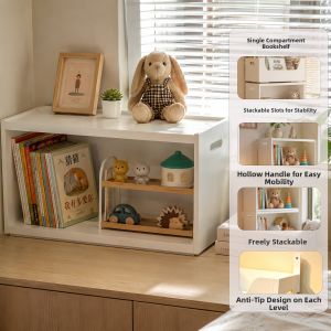 DOUMIBAOBEI | Childrens Book and Toy Organizer Storage Cabinet