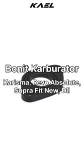 Bonit Karburator Karisma Kharisma & Revo Absolute & Supra X 125 Fit New Ebonit Fiber Insulator Karbu Manipul