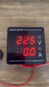 Vôn kế ampe kế điện tử CH72 - Đồng hồ đo điện áp dòng điện hiển thị LED