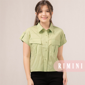 RIMINI - Atasan Wanita Cargo Korean Style XS-XL - Inzio Top 7046