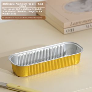 Disposable High-temperature Resistant Aluminum Box for Multi-serving Baking