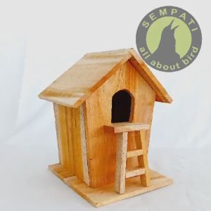 SEMPATI Glodok Unik Model Rumah Bertangga Kayu Glodok Parkit Lovebird Glodokan Sarang Telur Burung Susuh Sarang Ternak Breeding Burung Lovebird Love Bird Gelodok Rumah Burung Kenari Falk Nuri GLRTG