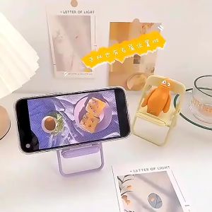 Mini Cute Practical Chair Stylish Mobile Phone Stand Handsfree Candy Door Gift Desktop Bracket Pemegang Telefon 椅子造型手机支架