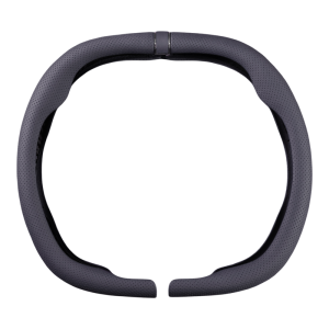 JIBEIDUN | Ultra-thin Non-slip Sweat Absorbent Steering Wheel Cover 8D Clip