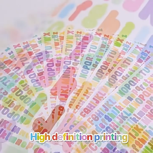 UMI DIY A-Z Black White Letter Alphabet Sticker Wedding Birthday Festival Party BOBO Balloon Decoration Color Nombor 字母贴纸