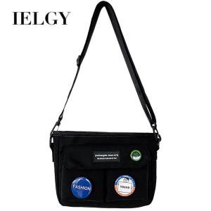 IELGY messenger bag mens japanese casual mobile phone bag simple light shoulder bag