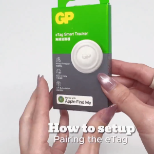 GP eTag Smart Locator Tracker Anti-Lost Finder Tracker GPS Tracking Device [Works with iOS Only]